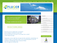 Tablet Screenshot of fluger.nl